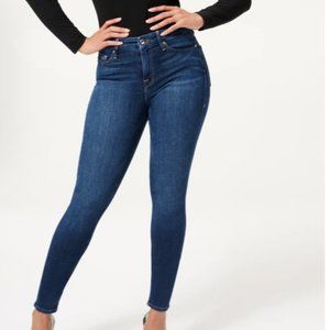 Good American High Rise Good Legs Skinny Jeans Size 24